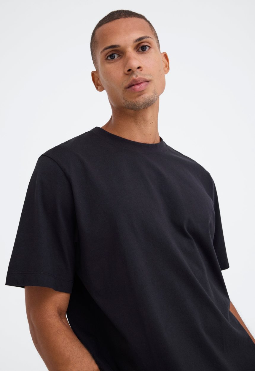 Jac + Jack Mills Cotton Tee - Black